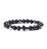 Colorful Tigereye Cross Agate Bracelet – Jewelry Gift Ideas — 15