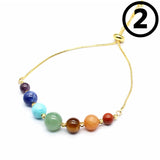 Women's Natural Stone Hand Weaving Bracelet – Jewelry Gift Ideas — 10