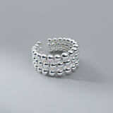 Three Layer Round Bead Ring Hollowed Out Bracelet – Jewelry Gift Ideas — 2