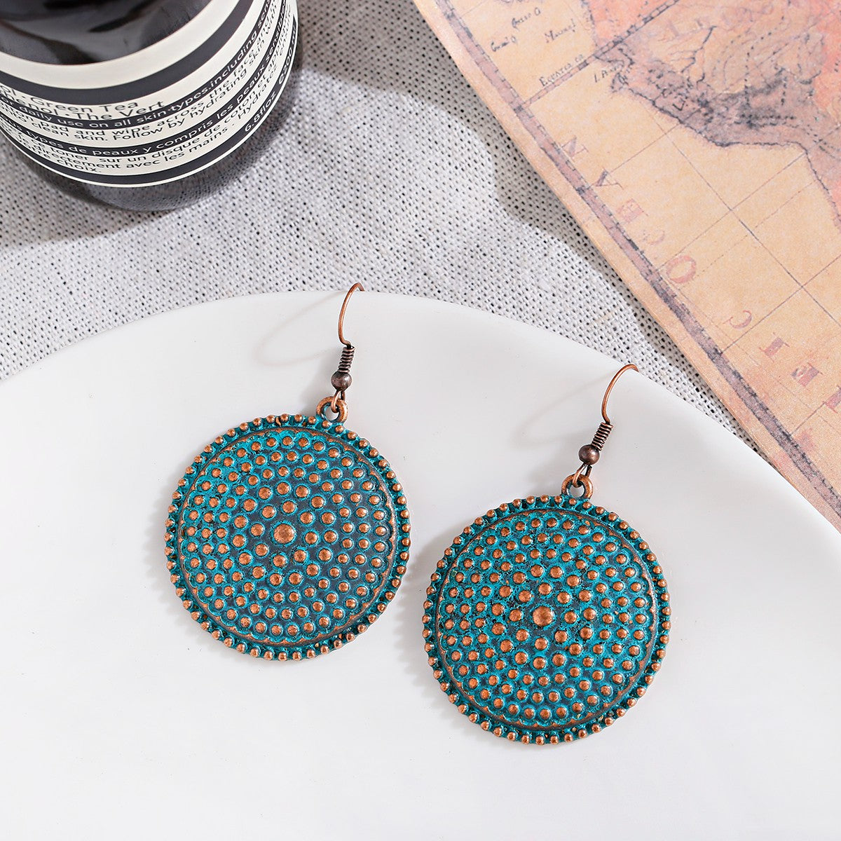 Antique High Quality Bronze Earrings – Meaningful Gifts — 1