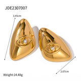 Fashion Lip Shape Ball Stud Earrings High-grade Simple – Stylish Gifts — 9