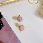 Guijin Flower Earpiece French Sweet Dried Flower Sen – Stylish Gifts — 3