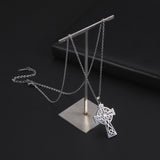 Middle Ring Cross Pendant Necklace For Men – Jewelry Gift Ideas — 5