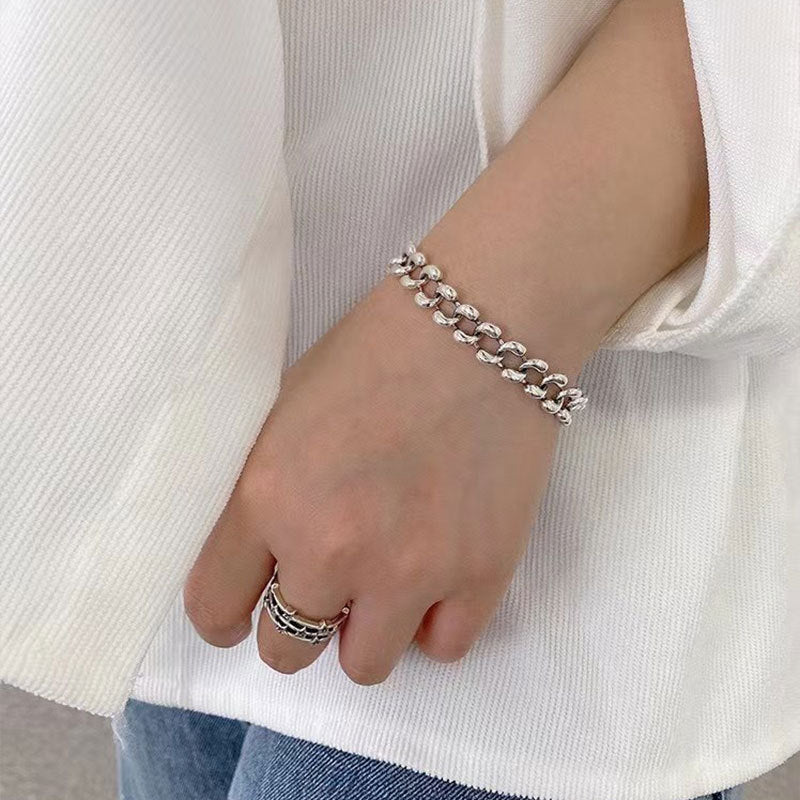 Simple Fancy Hand Chained Braided Interlocking – Jewelry Gift Ideas — 1