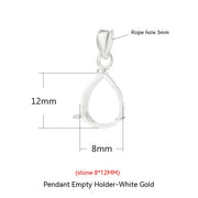 925 Sterling Silver Pendant Silver Ring Holder – Jewelry Gift Ideas — 9