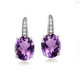 Oval Goose Egg Zircon Women's Ear Clip – Gifts for Her — 7