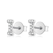 S925 Pure Silver Ear Nail With 24 Letters – Beauty Gifts — 2