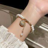 Freshwater Pearl Braided Bracelet Fashion Design Sense – Stylish Gifts — 16