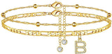 26 Letters Anklet Zircon Letters Simple – Meaningful Gifts — 8