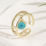 Devil's Eye Hip Hop Opening Adjustable Ring – Stylish Gifts — 4