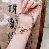 Natural Chalcedony Bracelet Dreamcatcher Niche – Jewelry Gift Ideas — 5