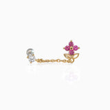 Light Luxury Thread Piercing Ear Bone Nail – Beauty Gifts — 2