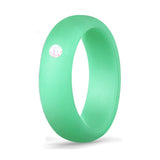 Women's Silicone 5.7 Wide Couple Ring – Gifts for Her — 9