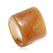 Vintage Resin Special-interest Design Acrylic Ring – Small Gift Ideas — 14