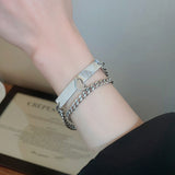 Men's And Women's Titanium Steel Love Bracelets – Gifts for Her — 5