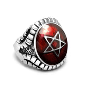 Men's And Women's Fashion Punk Hexagonal Star Ring – Stylish Gifts — 3