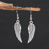 Women's Triangle Wings Vintage Earrings – Gifts for Her — 6