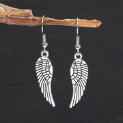 Women's Triangle Wings Vintage Earrings – Gifts for Her — 6