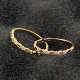 Women's Titanium Steel Rose Gold Plated Tailor Ring – Gifts for Her — 3