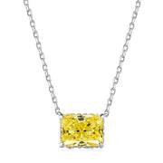 Women's Sterling Silver Zircon Necklace Versatile – Jewelry Gift Ideas — 6