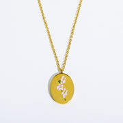 Women's Vintage December Flower Three-dimensional – Jewelry Gift Ideas — 12