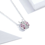 Little Ladybug Sterling Silver Necklace – Jewelry Gift Ideas — 4