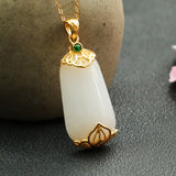 Fashion Personality Natural Hetian Jade Pendant – Jewelry Gift Ideas — 5