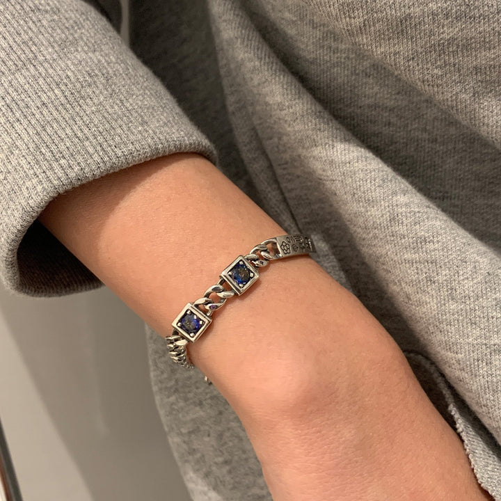Women's Silver Stitching Bracelet Retro Fashion – Stylish Gifts — 1