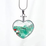 Crystal Love Phase Box Necklace Pendant Hand – Jewelry Gift Ideas — 6