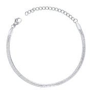 18K Gold Titanium Plated Steel Simple Bracelet – Jewelry Gift Ideas — 10
