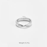 Light Luxury High Sense Limited Love Couple Ring – Gifts for Couples — 6