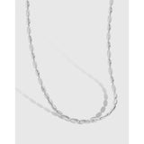 925 Sterling Silver Necklace For Women Choker – Jewelry Gift Ideas — 12