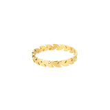 18k Gold Plated Stainless Steel Ring – Unique Gift Ideas — 2