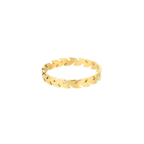 18k Gold Plated Stainless Steel Ring – Unique Gift Ideas — 2