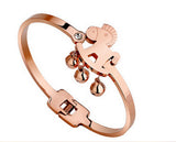 Simple Personality Horse Smooth Diamond Titanium – Jewelry Gift Ideas — 5