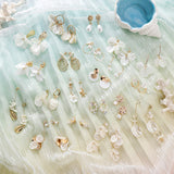 Frosty Starfish Shell Earrings – Stylish Gifts — 13