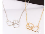 European and American hollow love dog claw necklace – Stylish Gifts — 5
