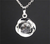 Natural Crystal Small Flower Pendant Necklace – Jewelry Gift Ideas — 4