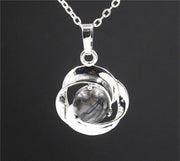 Natural Crystal Small Flower Pendant Necklace – Jewelry Gift Ideas — 4