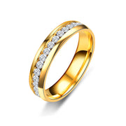 Single Row Stainless Steel Ring With Inner – Holiday Gift Ideas — 5