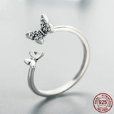 Popular Flying Butterfly S925 Sterling Silver Ring – Gifts for Her — 3