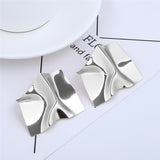 Geometric irregular alloy bright earrings – Stylish Gifts — 3