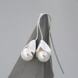 Long pendant pearl earrings – Jewelry Gift Ideas — 6