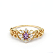 Amethyst Gorgeous Ring Natural Gem Girl – Gifts for Kids — 4