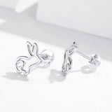 Bunny s925 Sterling Silver Earrings Women – Gifts for Her — 2
