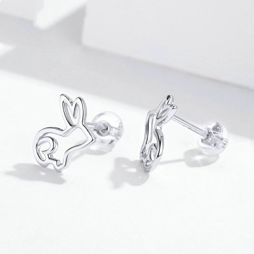Bunny s925 Sterling Silver Earrings Women – Gifts for Her — 2
