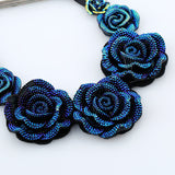Korean Fashion Rose Flower Necklace Ladies – Jewelry Gift Ideas — 2