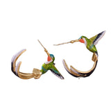 Creative Cute Hummingbird Shape Dripping Earrings – Meaningful Gifts — 7