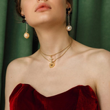 Heart-shaped sequin necklace – Jewelry Gift Ideas — 5