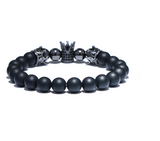 Crown volcanic stone bracelet – Jewelry Gift Ideas — 5